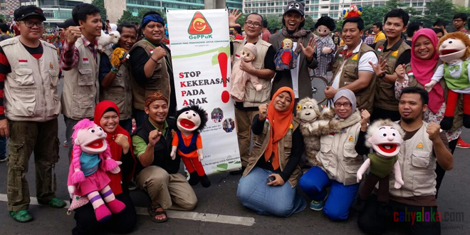 Aksi edukasi SKPA di Car Free Day