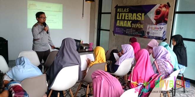 Kelas Literasi Anak Depok Sesi III